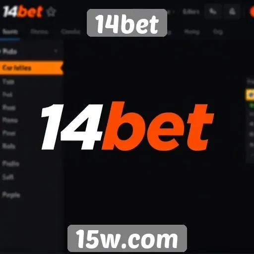 Avaliação da interface do site 14bet