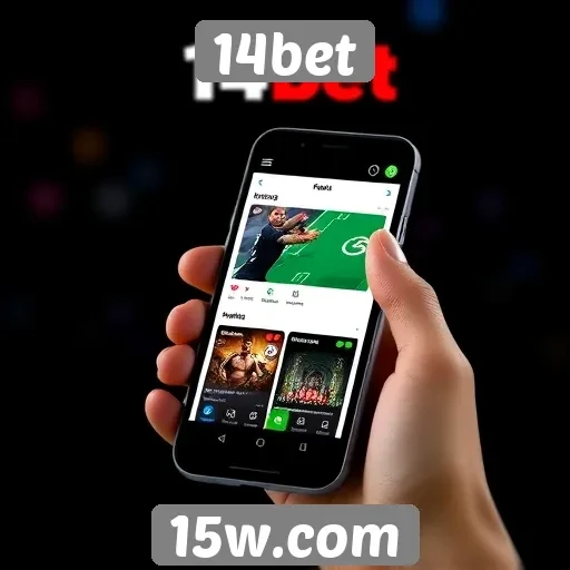 Experiência do usuário na 14bet em dispositivos móveis